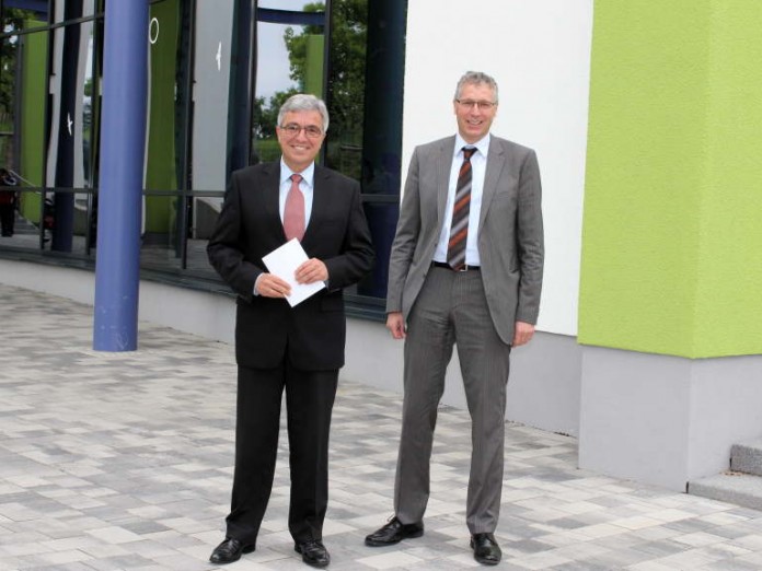 Minister Roger Lewentz und Beigeordneter Peter Kiefer