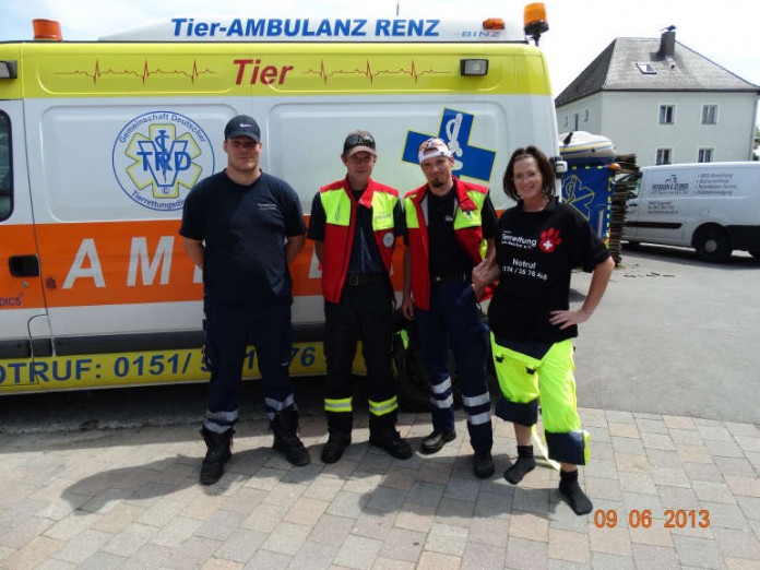 Die Tierretter waren in Deggendorf im Einsatz.