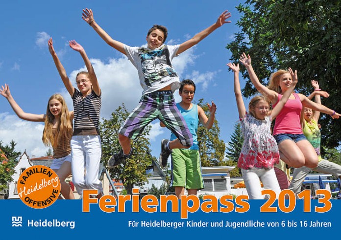 Titelfoto der Broschüre Heidelberger Ferienpass 2013