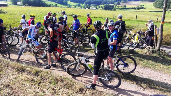 Mountainbike-Rallye durch den Überwald mit Gewinnspiel und Spaß