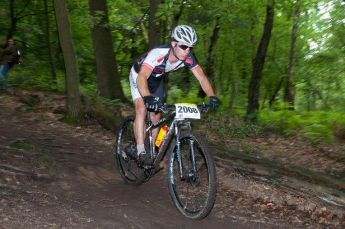 Florian Eitel vom Team Rhein-Neckar-Racing fuhr in Wetter auf Platz 10.