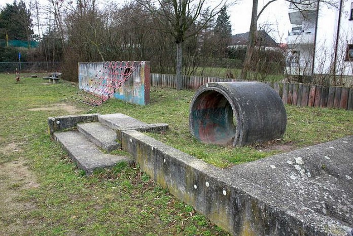 Spielplatz in der Weisgerberstraße.