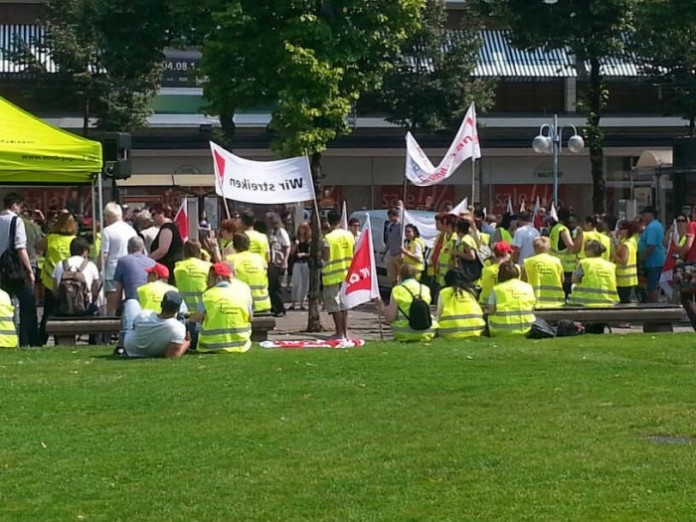 Streik von ver-di - Archivbild 2016