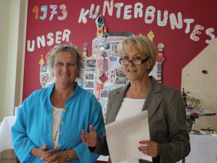 v.l. Irene Alt und Margit Mohr