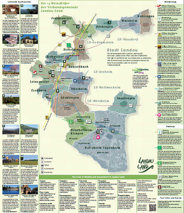 Die neue Landau-Land-Karte.