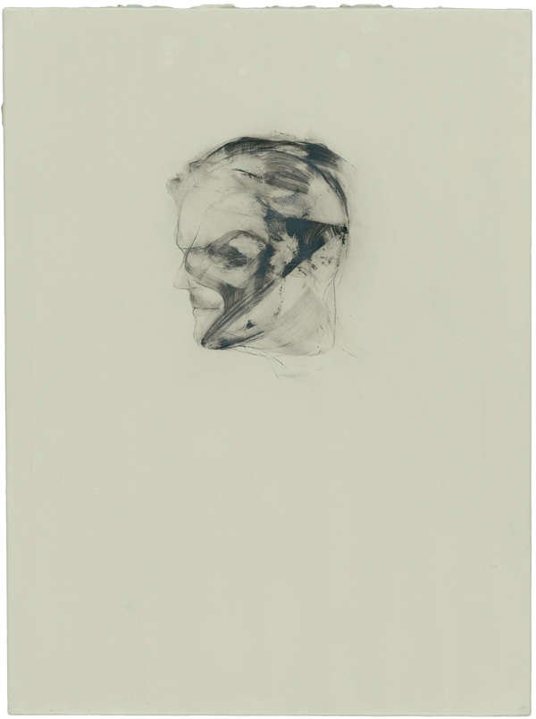 Lukas Schmenger Selbstportrait 2011 Öl auf Aluminium 28 x 21 cm Lukas Schmenger Selbstportrait 2011 Öl auf Aluminium 28 x 21 cm