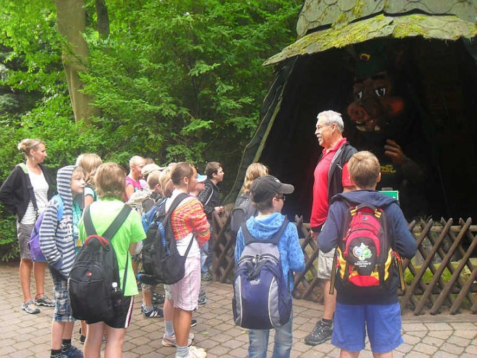 Ausflug im Rahmen der Ferienhits in den Kurpfalz-Park.