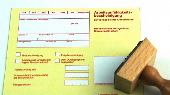 Rheinland-Pfalz: Krankenstand über dem Durchschnitt
