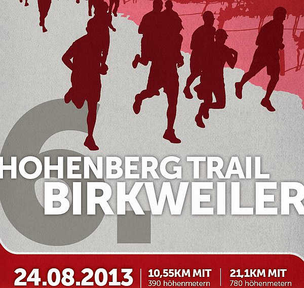 Der 6. Hohenbergtrail startet am 24.08.2013.