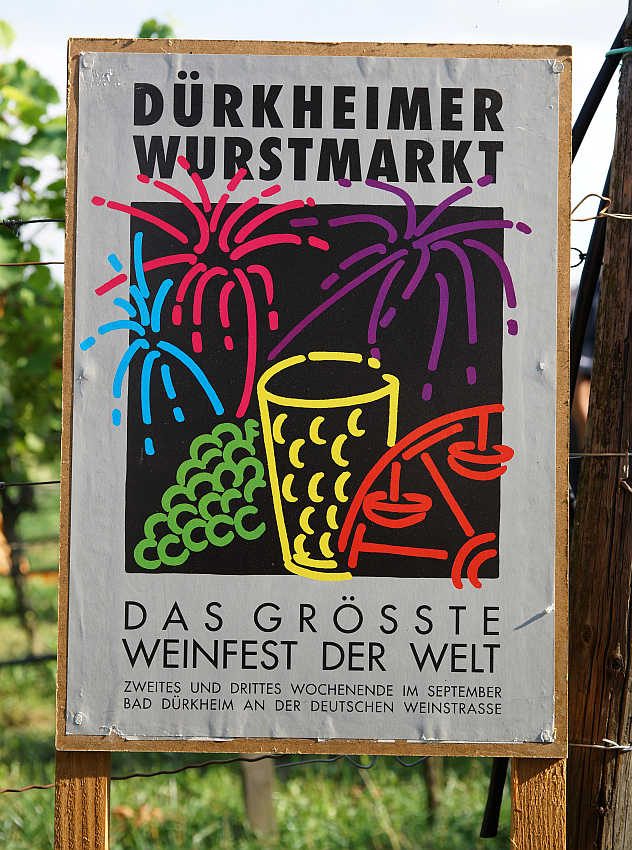 Der Dürkheimer Wurstmarkt findet von 6.-10. und von 13.-16.09.13 statt.