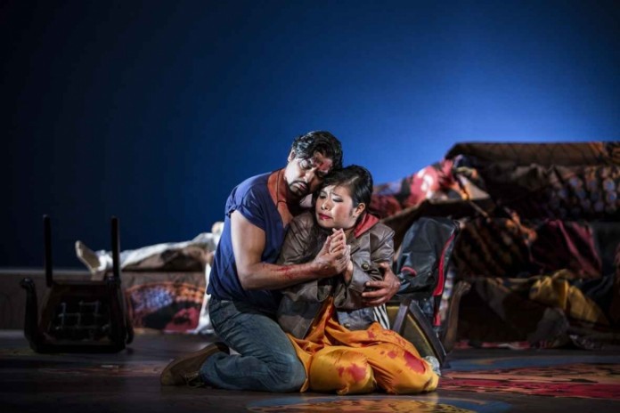 Szene aus Puccinis Oper "Tosca"