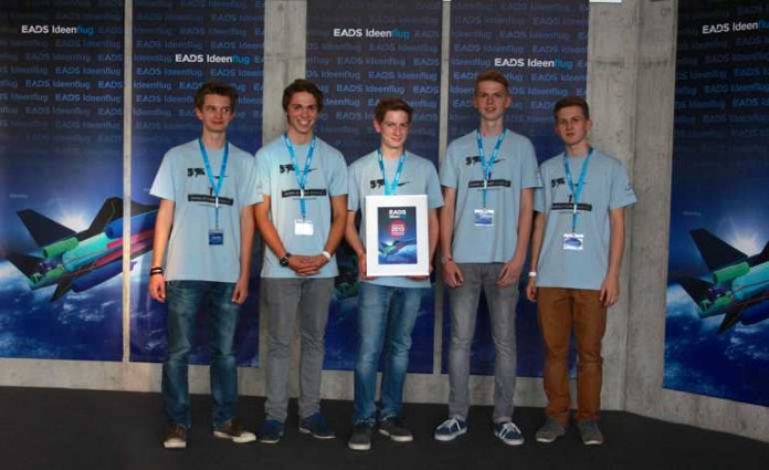 Der Sonderpreis „Präsentation/Visualisierung“ ging an das Käthe-Kollwitz-Gymnasium.