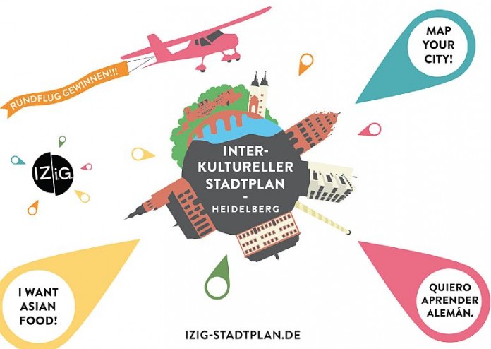Interkultureller Stadtplan der Stadt Heidelberg