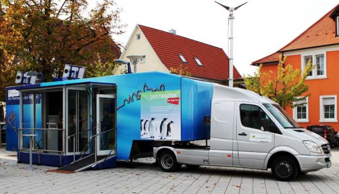 Das RegioMobil bietet den Einwohnerinnen und Einwohnern von Ettlingen eine kostenfreie Sanierungsberatung