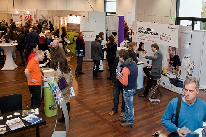 Mehr als 1.100 Besuchern besuchten am Samstagnachmittag den 15. Existenzgründungstag Metropolregion Rhein-Neckar im Congress-Forum Frankenthal.