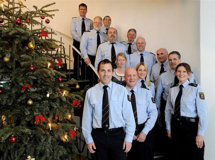 Die Polizeiinspektion Frankenthal wünscht Frohe Weihnachten