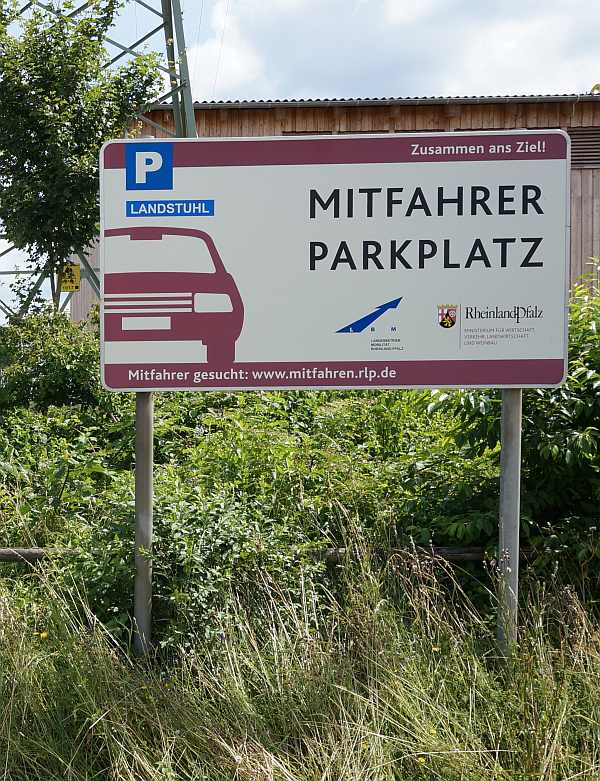 Pendlerparkplatz in RLP