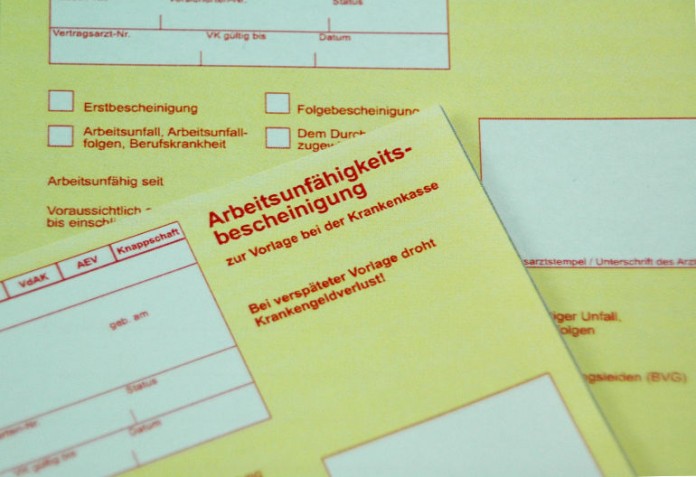 Nach Angaben der KKH herrschte in Rheinland-Pfalz 2013 ein hoher Krankenstand.