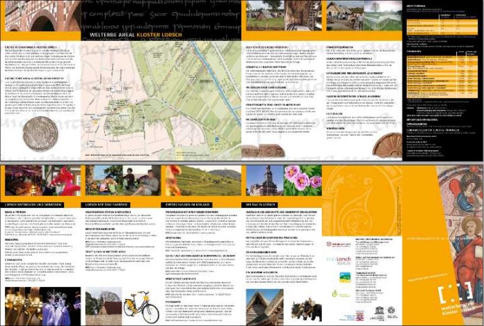 Welterbe Areal: Kloster Lorsch stellt sich auf der Internationalen Tourismusbörse Berlin ITB vor.
