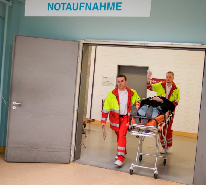 Stürze führen oft zu Krankenhausaufenthalten.