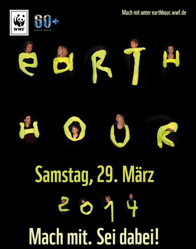 Am 29. März findet die achte Earth Hour statt.