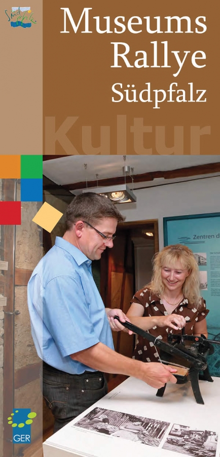 Der Verein Südpfalz-Tourismus Landkreis Germersheim e.V. (SÜD) hat ein neues Sammelheft entwickelt: die Museums-Rallye Südpfalz.
