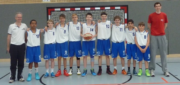 Die Jungs der Altersklasse U14.