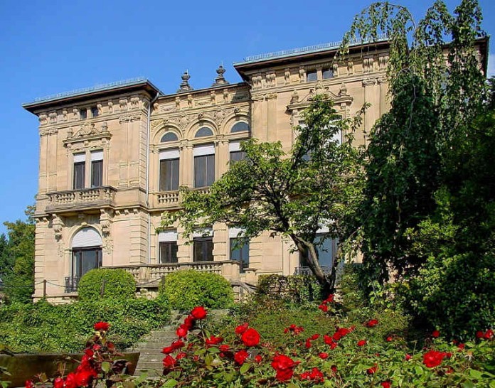 Foto der Villa Böhm.