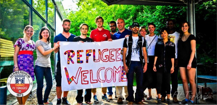 FV Türkgücü Germersheim solidarisiert sich mit Flüchtlingen.