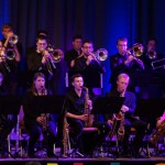 Die Bläser der Big-Band.
