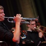 Niklas Müller an der Trompete