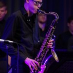 Josuah Niklas am Tenorsaxophon