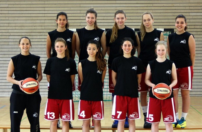 Die Basketballerinnen der Altersklasse U17 weiblich.