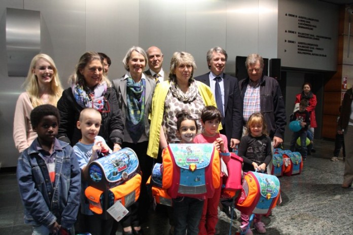 Schulranzenaktion des Kiwanis-Club Mannheim Kurpfalz