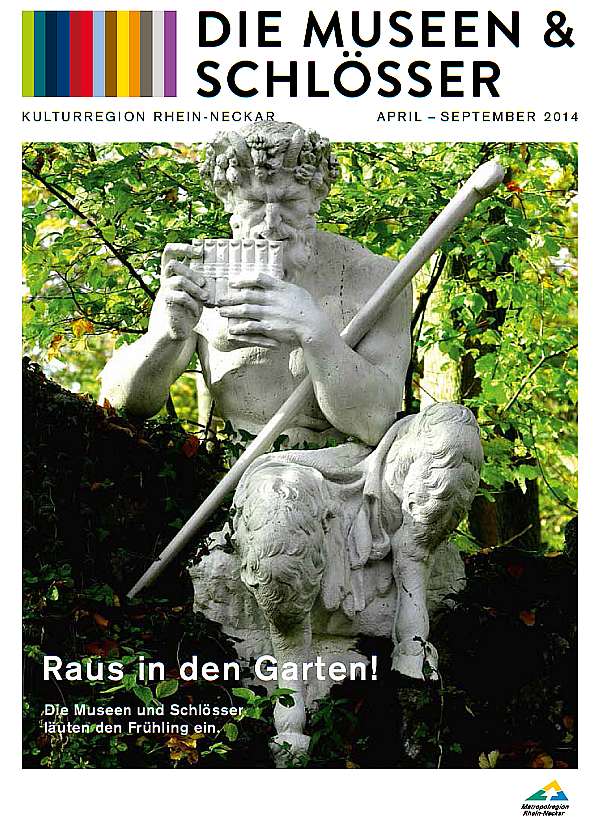 Das Cover des Magazins „Die Museen & Schlösser der Kulturregion Rhein-Neckar“.