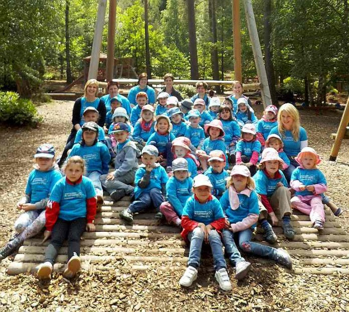 Gruppenfoto im Kurpfalzpark