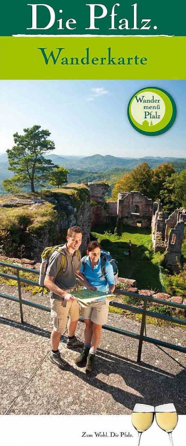 Das Titelbild der neuen Wanderkarte.