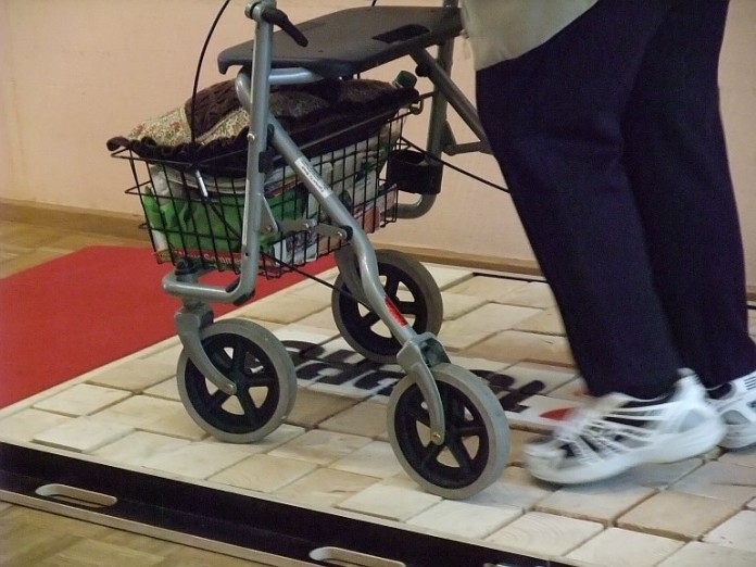 Foto vom Rollatoren-Sicherheitstraining