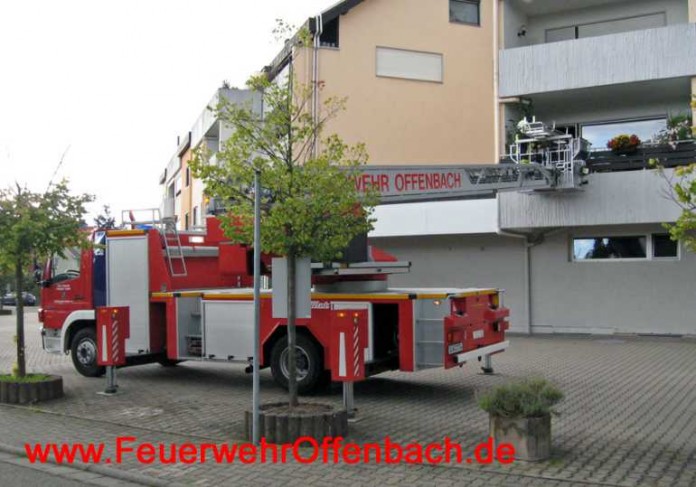Drehleiter der Feuerwehr Offenbach