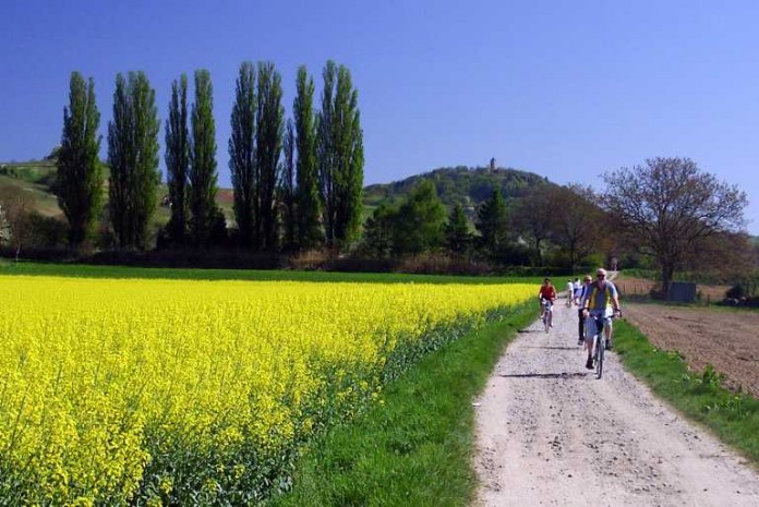 Ein weiteres Angebot des „Tourismus Service Bergstrasse e.V.“ - Die neue Radstrecke von Darmstadt nach Heidelberg