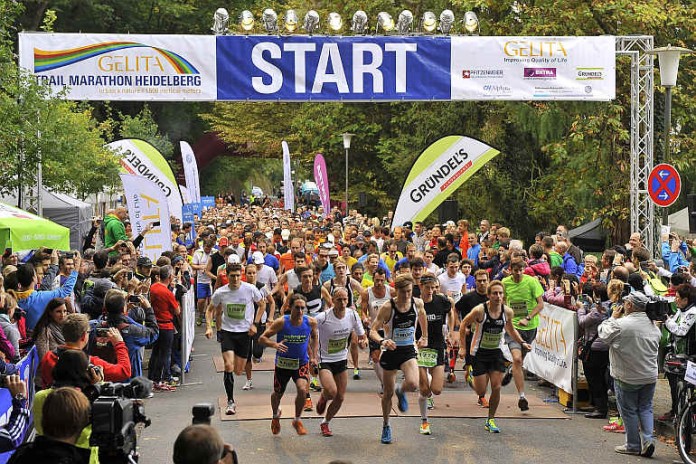 Start des GELITA Trail Marathon Heidelberg 2014 (Foto: www.rhein-neckar-picture.de)