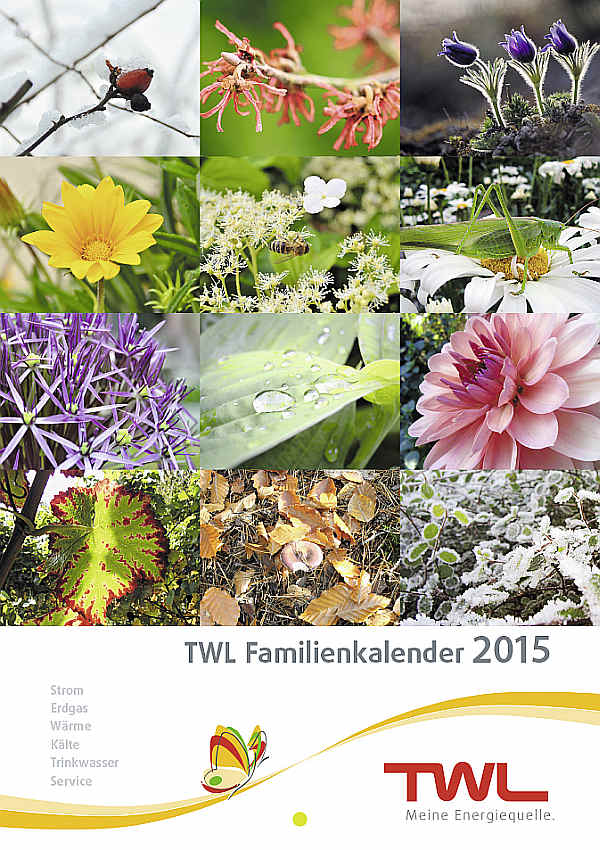 Der TWL-Kalender 2015 ist ab sofort erhältlich.