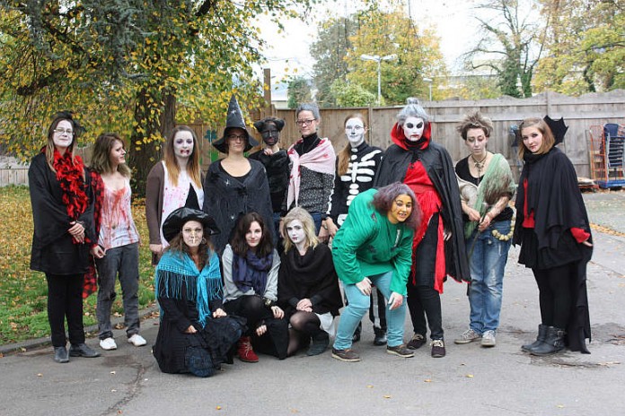 Unheimliche Kreaturen bei Halloween