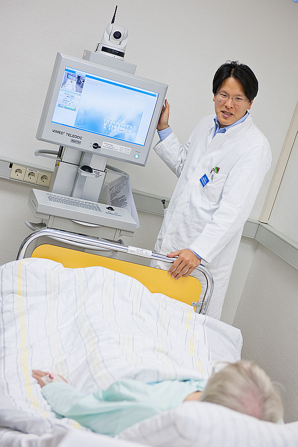 Die Stroke Unit am Kreiskrankenhaus Bergstraße in Heppenheim ermöglicht rund um die Uhr eine optimale Behandlung und Betreuung von Schlaganfallpatienten.