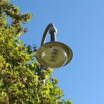 LED-Leuchte Typ Siteco „Große Glocke“ beim Festplatz.