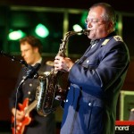 Klaus Dierolf (Altsaxophon) und Martin Hanisch (Gitarre)