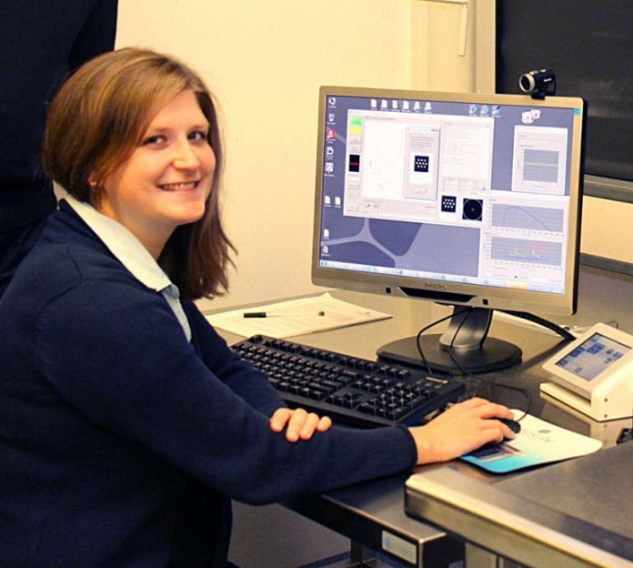 Diplom-Biophysikerin Judith Hohmann, TU Kaiserslautern
