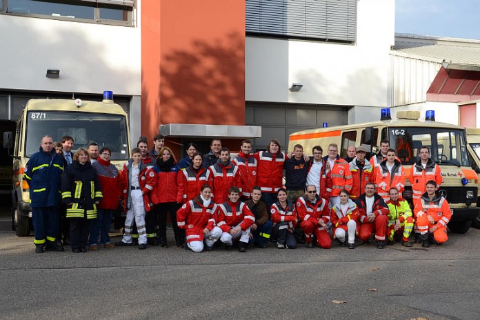 Gruppenfoto vom Sanitätslehrgang