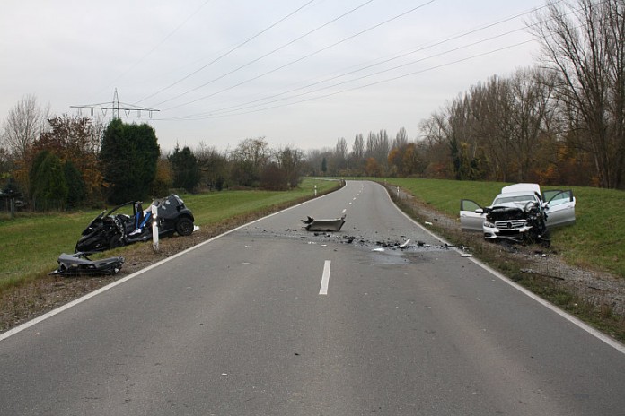Foto von der Unfallstelle