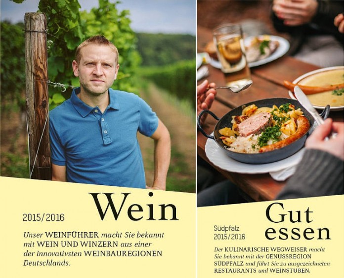 Die beiden Führer für Wein und Essen